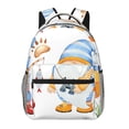 thumbnail image 1 of Balery Gnome Camping Fishing Mochila Escolar Impresa, Mochila Ligera para Viajes Casual, Mochila Duradera y Cómoda Multifuncional, Mochila para Laptop-One Size, 1 of 5