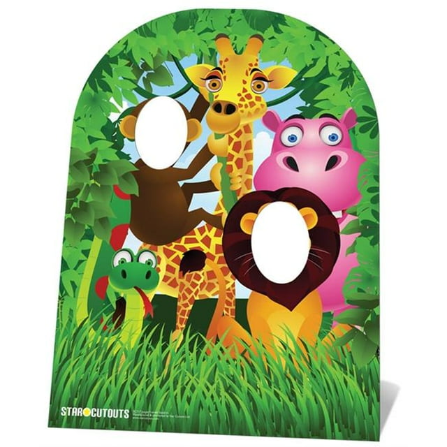 Star Cutouts SC717 Découpe Encastrée Jungle - 47 x 41 x 1 Po
