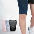 thumbnail image 7 of 1 pcs Thigh Guard Protector Leg Support Compression Bandage Adjustable Sleeve, 7 of 7