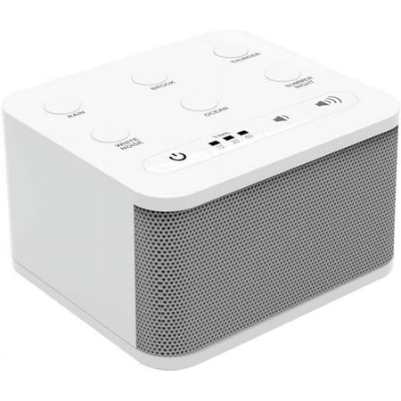Serene Evolution Big Red Rooster White Noise Machine | Sleep Sound Machine For Sleeping | 6 Soothing Sounds | White Noise Machine For Office Privacy