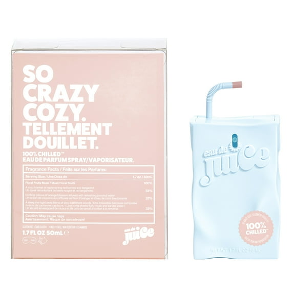 Cosmopolitan Eau De Juice 100% Chilled Eau De Parfum, Perfume for Women, 1.7 Oz Full Size