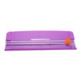 thumbnail image 3 of Unique Bargains 12 Inch Paper Cutter, A4 Size Portable Paper Trimmer Slicer Scrapbooking Tool with Cutter Head Blade, Purple, 3 of 7