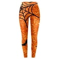 thumbnail image 3 of WILLBEST Pantalones de Yoga de Cintura Alta Para Mujer, Leggings Casuales de Entrenamiento, Ajustados, A La Moda, Estampados, Ropa Deportiva, Cómodos y Elásticos Extra Grande, 3 of 4