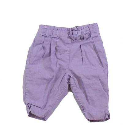 

Pre-Owned Janie and Jack Girls Purple Pants size: 0-3 Months (Good)