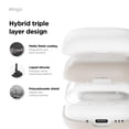 thumbnail image 3 of Funda Elago Liquid Hybrid para AirPods 4 Triple Layer Stone, 3 of 9