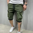 thumbnail image 5 of Men's Shorts 2023 Summer Quick-drying Jogging Short Pants Casual Fitness Streetwear Men Multi-pocket Sport Cargo, 5 of 6