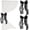 Black, variant on 2 Pack French Silky Bow Curtain Tiebacks,Elegant Lace Ribbon for Curtains Decorative Rope Accessories,French Bow Ties Rope Holdbacks Accessories for Weddings Home Bedroom Office Decorations