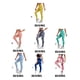 thumbnail image 3 of Mujeres Butt Leggings Gimnasio Tie Dye Push Up Hip Lift Cintura alta Deportes Pantalones de chándal Medias para trotar Correr Ciclismo Yoga Prendas para la parte inferior del cuerpo Rojo púrpura L Guardurnaity AP019361-28, 3 of 6
