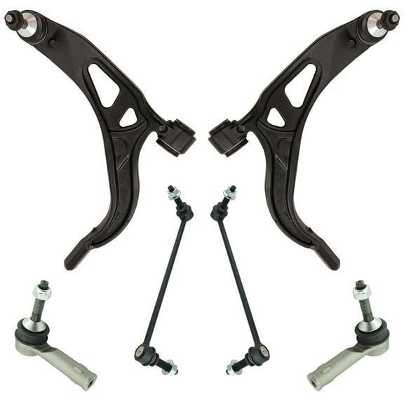 TRQ Front Control Arm Ball Joint Sway Link Tie Rod Suspension Kit for Explorer PSA65142