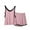 Pink, variant on Womens Cami Pajama Set Sleeveless Racerback Tank Top Pjs Modal Cotton Comfy Soft Sleepwear Loungewear for Summer