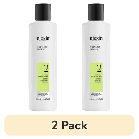 (2 pack) Nioxin Cleanser 2 Shampoo 10.1 oz