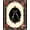 Black Ivory Burgundy, Pattern 9, variant on ODIKA 8'x10' Washable Area Rug Non-Slip Chair-Friendly Mat Goth Mystical Minimalist Phase Border Gothic Arch Motifs Tossed for Dining Room, Large Office, Lounge