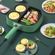 thumbnail image 5 of Sartén Eléctrica para Tortillas 3 en 1, Sartén para Barbacoa, Olla Eléctrica Multifunción Antiadherente, Vaporera para Alimentos, Enchufe de la UE A, 5 of 5