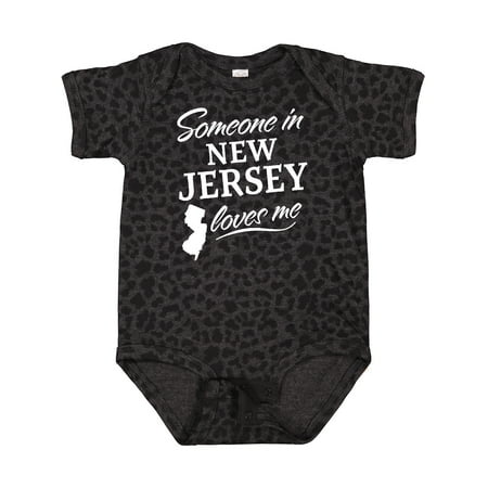 

Inktastic Someone in New Jersey Loves Me Gift Baby Boy or Baby Girl Bodysuit