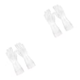 thumbnail image 4 of Guantes de limpieza Toystoory para el hogar de látex con estampado de cocina Blanco/M 2Conjunto, 4 of 6