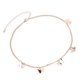 thumbnail image 5 of Collares para Mujer Collar Simple de aleación Collar de Cadena Fina Y Ligera Longitud Ajustable Delicado Círculo Gargantilla Joyería para Mujeres Novia Regalos de Cumpleaños ANGGREK Otros, 5 of 8
