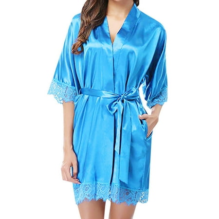 

Cathalem plus Size Lingerie for Women 4x-5x Satin Women s Lingerie Lady Lace Lingerie Women plus Size with Zipper Underwear Blue Small