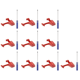 thumbnail image 1 of 10X BotóN de Interruptor de Gatillo Actualizado para Aspiradora V10 V11 BotóN de Gatillo de Repuesto Resistente con Destornilladores, 1 of 5