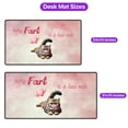 thumbnail image 5 of Every Fart is Love Note Exotic Shorthair Guilty Face Happy Valentine's Desk Mat Full Keyboard Mouse Pad Cat Lover Kitten Owner Gifts Large Mousepad - 01016, 5 of 5