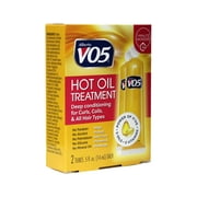 Alberto VO5 Moisturizing Hot Oil Treatment, 0.5 Ounce, 2-Count Tubes (3 Pack)