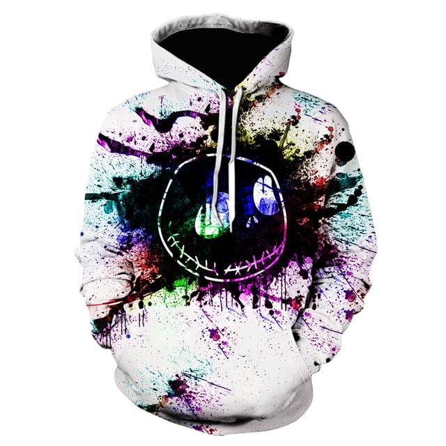 Sudaderas con capucha de Halloween para hombres y mujeres, sudaderas con estampado 3D de pesadilla antes de Navidad, sudaderas de gran tamaño, chándales para niños, moda, nuevo