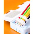 thumbnail image 2 of JHIJHOO Cartoon Pattern Multifunction Pencil Case with Pop Out Scissors & Pencil Sharpener, Assorted Colors, 2 of 4