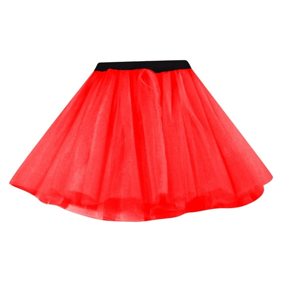Gubotare Rainbow Tutu for Girls Girl's Layered Tutu Skirt Tulle Princess Sparkle Skirt for Little Girl3T 8T (RD1,3-8 Years)