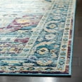 thumbnail image 3 of SAFAVIEH Crystal Jonette Oriental Area Rug, Teal/Purple, 5' x 5' Square, 3 of 8