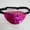 Rose red, variant on Holographic Fanny Pack Metallic Color Sports Waistbag for Women Men Kids