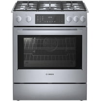 BOSCH HDI8056U slide in gas range