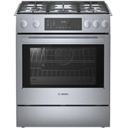Bosch HDI8056U 4.6 Cu. Ft. Stainless Dual Fuel Slide-in Range