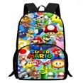 thumbnail image 4 of Bonitas mochilas M-MarioS para niños, niñas y niños, regalo de cumpleaños para estudiantes, mochilas escolares para niños, mochila duradera de gran capacidad para acampar, 4 of 4