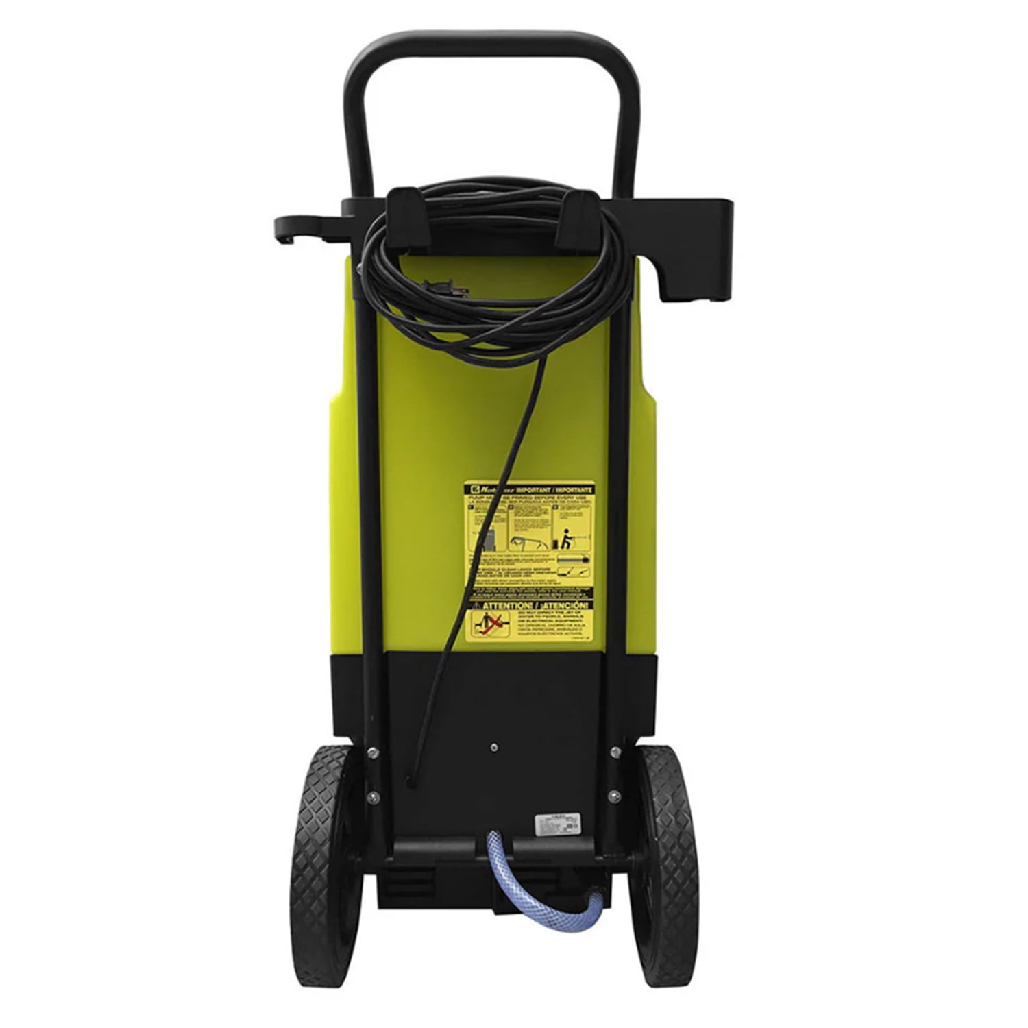 Koblenz 2,000-PSI Electric Pressure Washer with 8-Gal. Water Tank and 35-Ft. Cord, Green and Black HLT-380 V