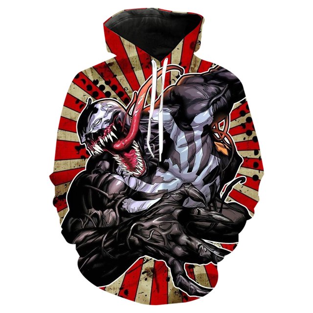2024 nuevo regalo Sudadera con capucha Spider Man Herren mantel 3d cool bedruckte Sudadera con capucha Manga Anime Rache Sudadera con capucha ropa deportiva