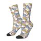 thumbnail image 1 of Fotbe Cute Rabbit Calcetas Largas con Estampado para Hombre y Mujer – Calcetas de Compresión Transpirables y Elásticas, Viajar y Uso Diario Talla 5-11, 1 of 6