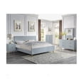 thumbnail image 3 of Acme Furniture Gaines Nightstand, Gray High Gloss Finish Composite Wood, Metal, 3 of 9