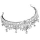 thumbnail image 4 of KAKOWELY Tiara de boda, diadema de novia con diamantes de imitación, tocado de boda, corona de boda, 4 of 5