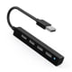 thumbnail image 1 of Cable Divisor USB 2.0 de 4 Puertos, Concentrador USB, Adaptador de Estación de Acoplamiento USB 2.0 para Ratón, Teclado, PC y Portátil, Color Negro., 1 of 5