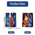 thumbnail image 2 of 16 Pcs For Star Theme Birthday Party Bags,For Wars Party Favor Bags,For Mandalorian For Yoda Birthday Party Decorations 2 Styles With Handles Favor Bags Candy Gift Bags for Birthday Party, 2 of 4
