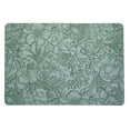 thumbnail image 1 of Leather Placemats Table Mat Coffee Coasters Heat-proof Waterproof 30x43CM Green, 1 of 9