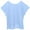 Light Blue, variant on SHITINN Women's Clothes Pure Color Round Neck Linen Pocket Casual Loose Short Sleeve T Shirt for Women Everyday R Womens Tops Short Sleeve Clothes for Women