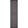 thumbnail image 5 of 14 3/4"W x 75"H EverColor Raised Panel Exterior Vinyl Shutters, w/Installation Shutter-Lok's & Matching Screws (Per Pair), Musket Brown, 5 of 9