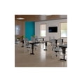 thumbnail image 2 of Adjustable Height 3/4" High Pressure Folding Seminar Table New England Driftwood, 2 of 7