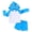 Blue, variant on Toddler Baby Boys Long Sleeve Swimsuit UPF 50+ Sun Protection Beach Swimwear Set for Kids