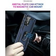 thumbnail image 5 of for Galaxy A52 Case,Samsung A52 4G&5G Case,with HD Screen Protector,[Military Grade] Ring Car Mount Kickstand Hybrid Hard PC Soft TPU Shockproof Protective Case for Samsung Galaxy A52 (Blue), 5 of 14