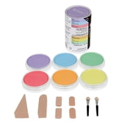Colorfin PanPastel Pearlescent Artist Pastels Set, 9ml, Yellow, Green, Orange, Blue, Red and Violet Multi-Colored