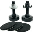 thumbnail image 4 of Pieds de Meubles Réglables, Niveleurs de Meubles Robustes pour Usage Domestique et de Bureau, Design Universel avec Fond en Nylon, Installation Facile et Support Maximal, 4 Pcs, 4 of 5