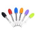 thumbnail image 3 of 1pc Mini Tongs With Silicone Tips 7 Inch Serving Tongs 7 Bread Clips Reusable Small Chip Clips Clothesline Clips Metal Food Clips Chip Bag Clips Large Clips for Clothes Small Bag with Clip Potato Chip, 3 of 3