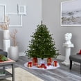 thumbnail image 6 of Nearly Natural 5ft. Colorado Mountain Pine Artificial Christmas Tree with 250 Clear Lights, 669 Bendable Branches and Pine Cones, 6 of 7