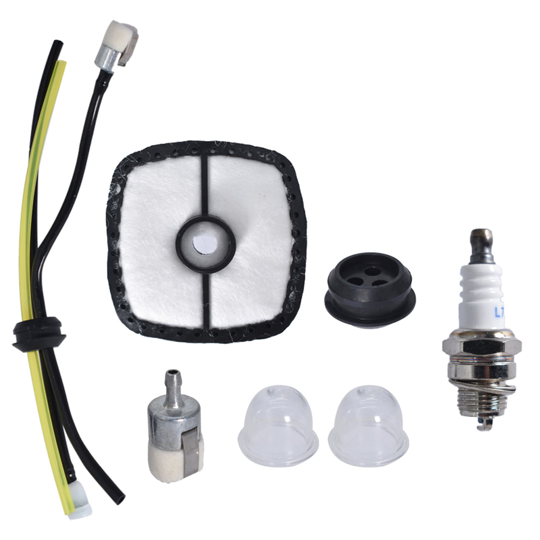For Echo GT-200 SRM-2100 Fuel Line Kit String Trimmer Primer Bulbs Fuel Filter 